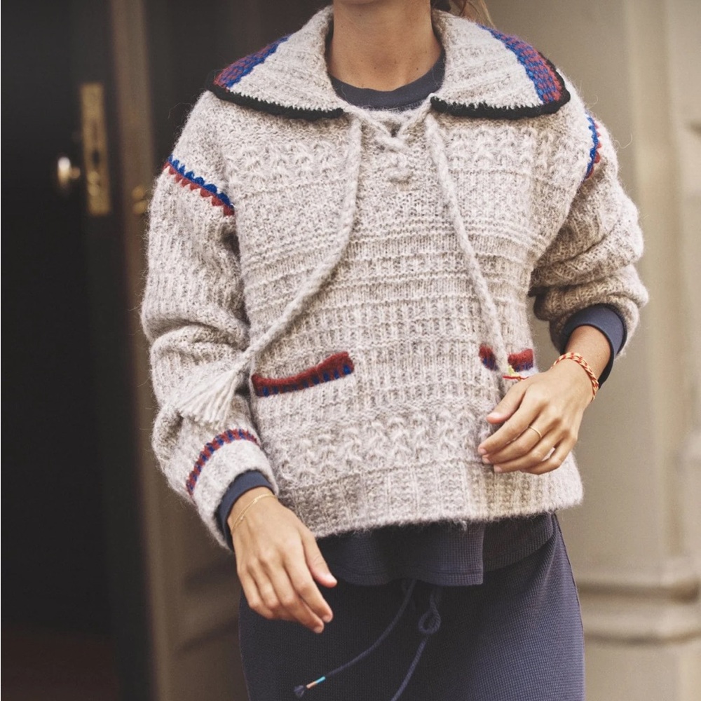 XiRENA Gris Beatrice Sweater